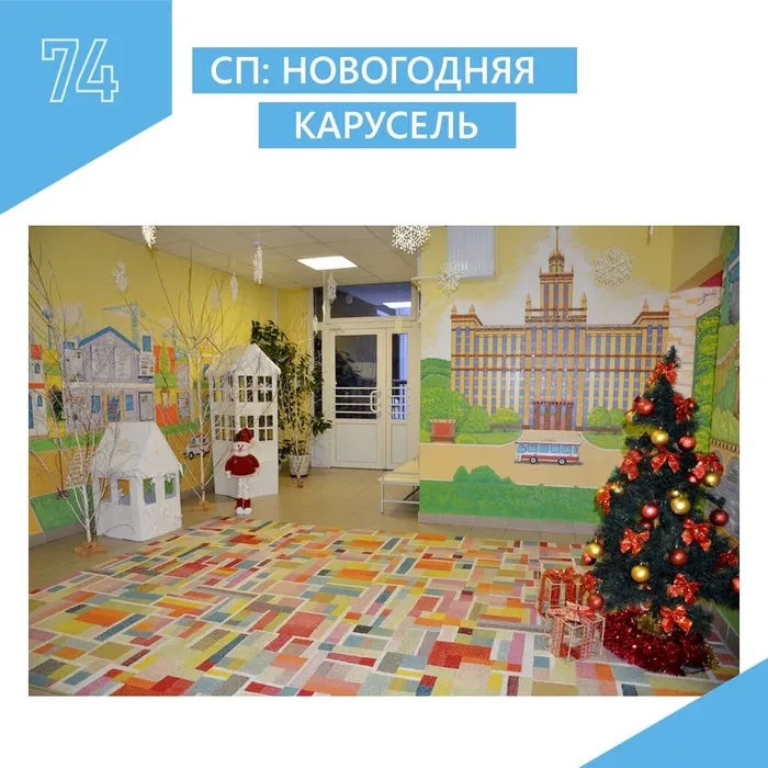 Структурное подразделение: Новогодняя "карусель"