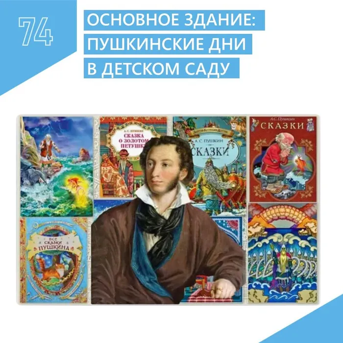 Основное здание: Памяти А.С. Пушкина